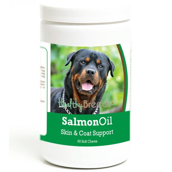 Healthy Breeds Rottweiler Salmon Oil Soft Chews 90 Count