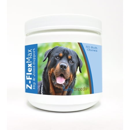 Healthy Breeds Rottweiler Z-Flex Max Dog Hip & Joint Care Soft Chews 50 Count