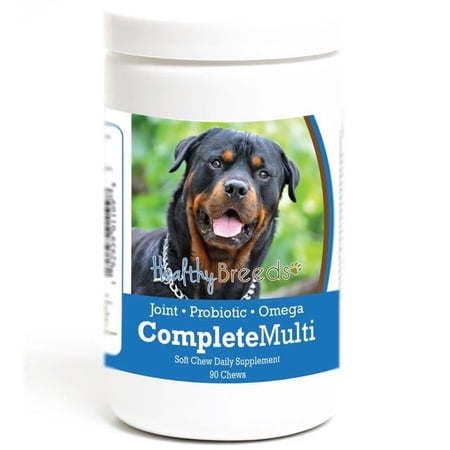Healthy Breeds  Rottweiler all in one Multivitamin Soft Chew - 90 Count