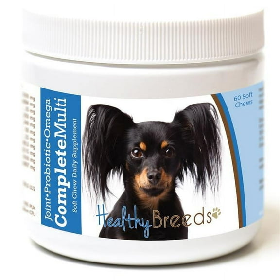 Healthy Breeds 192959008906 Russian Toy Terrier all in one Multivitamin Soft Chew - 60 Count