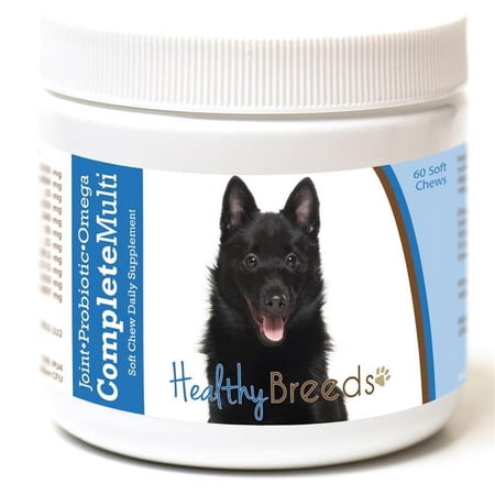 Healthy Breeds 192959008944 Schipperke all in one Multivitamin Soft Chew - 60 Count
