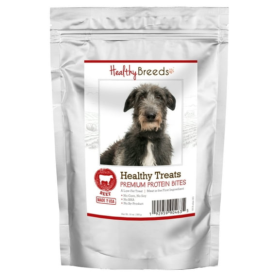 Healthy Breeds Scottish Deerhound Healthy Treats Premium Protein Bites Beef 10 oz