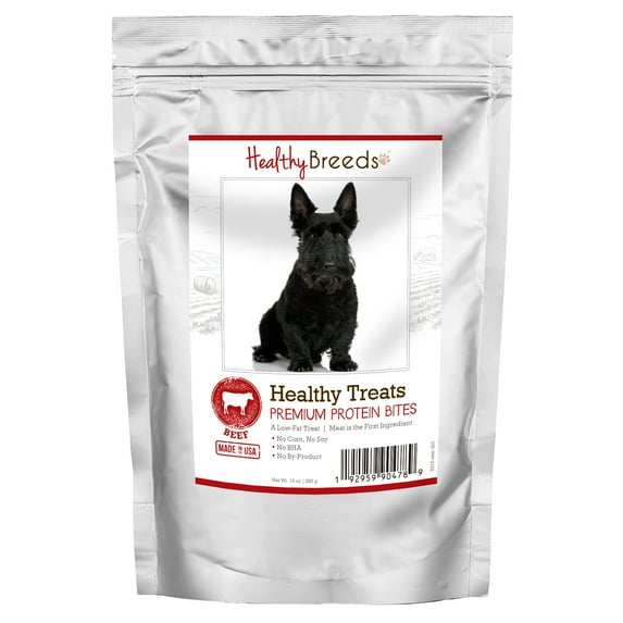 Healthy Breeds Scottish Terrier Healthy Treats Premium Protein Bites Beef 10 oz