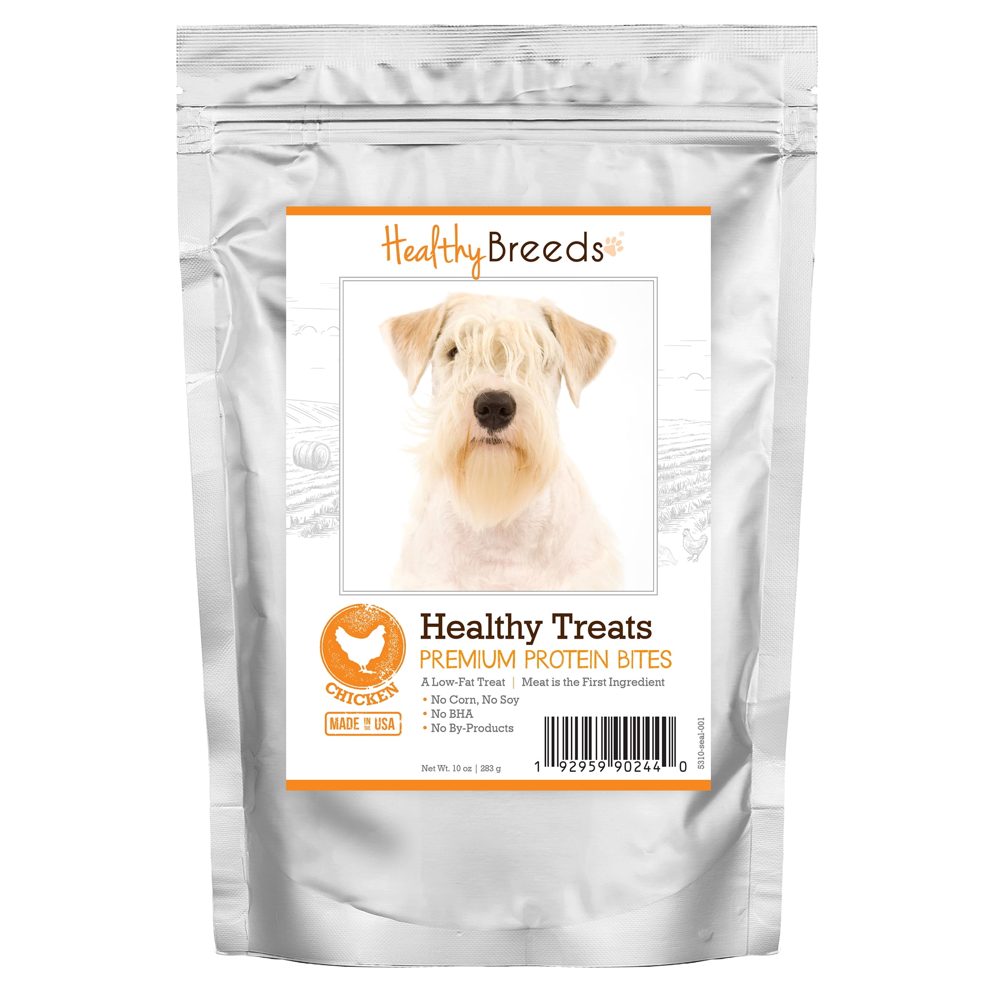 Healthy Breeds Sealyham Terrier Healthy Treats Premium Protein Bites Chicken Dog Treats 10 oz