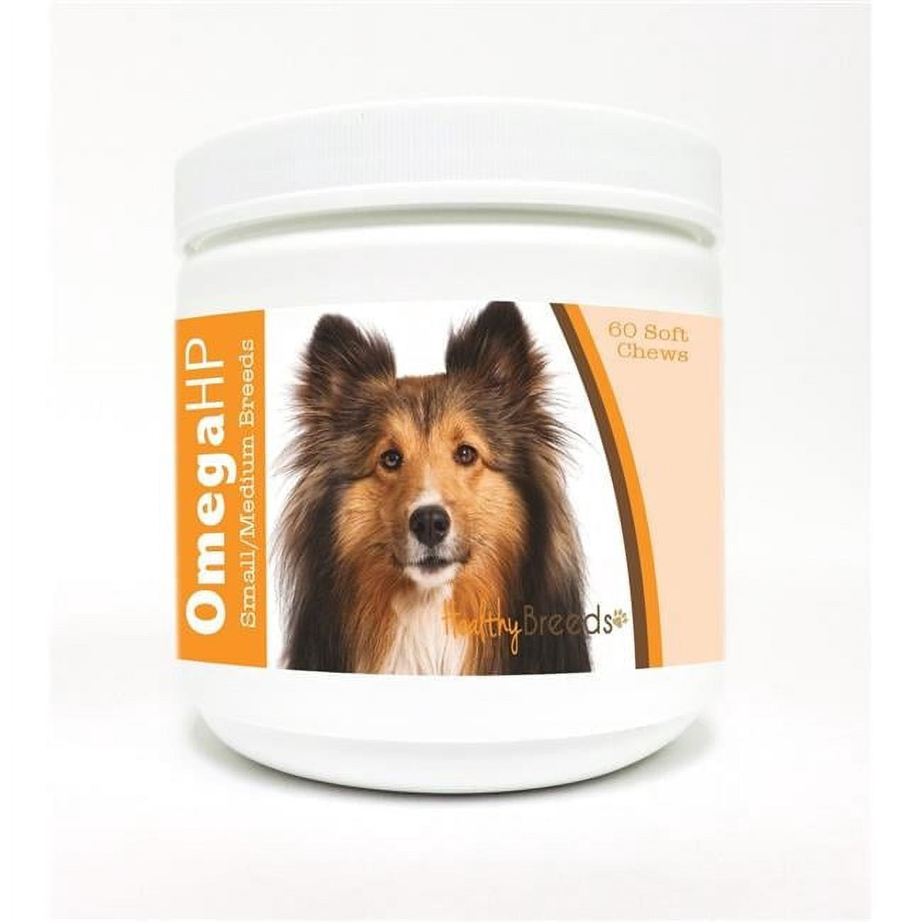 Healthy Breeds Shetland Sheepdog Omega HP Fatty Acid Skin and Coat Support Soft Chews