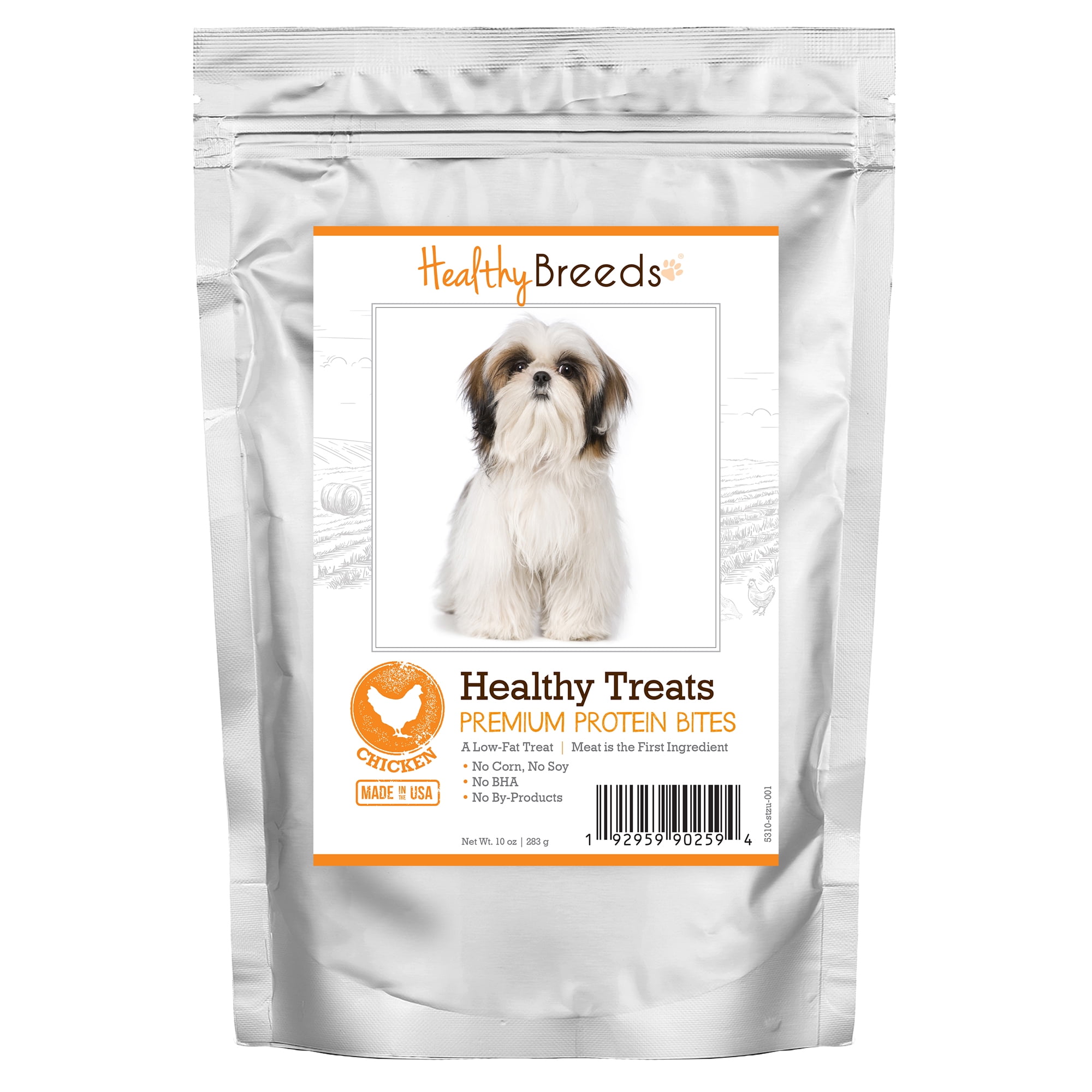 Healthy Breeds Shih Tzu Healthy Treats Premium Protein Bites Chicken