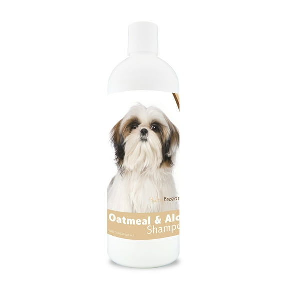 Healthy Breeds Shih Tzu Oatmeal Dog Shampoo with Aloe 16 oz