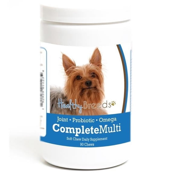 Healthy Breeds 192959011234 Silky Terrier all in one Multivitamin Soft Chew - 90 Count