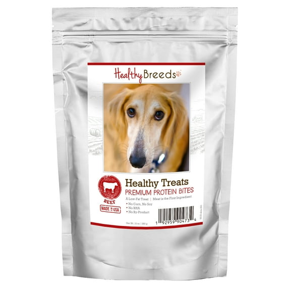 Healthy Breeds Sloughi Healthy Treats Premium Protein Bites Beef 10 oz