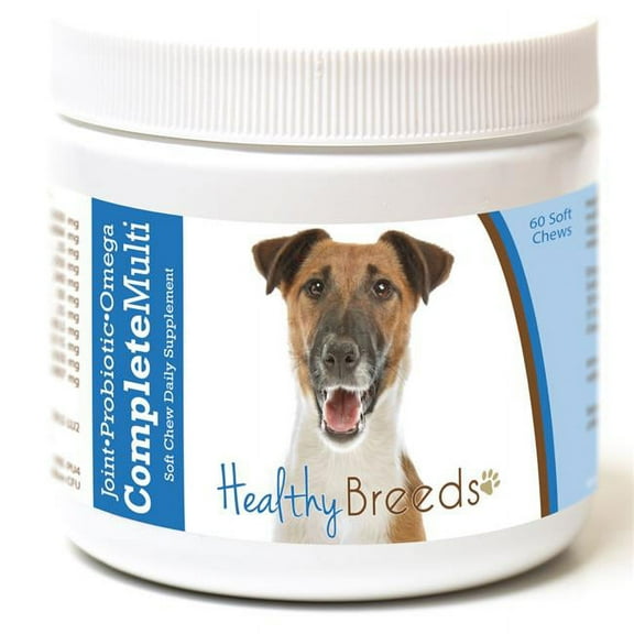 Healthy Breeds 192959008982 Smooth Fox Terrier all in one Multivitamin Soft Chew - 60 Count