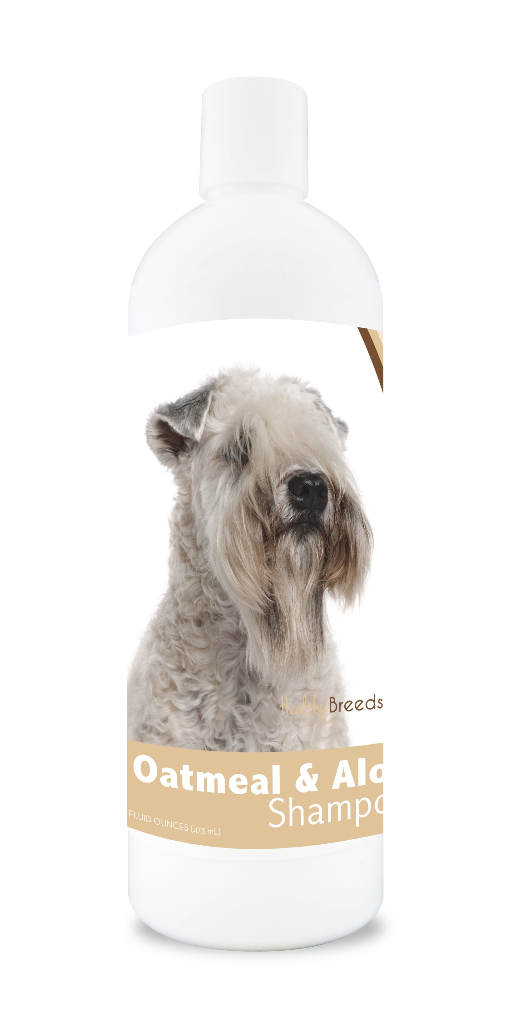 Healthy Breeds Soft Coated Wheaten Terrier Oatmeal Dog Shampoo with Aloe 16 oz