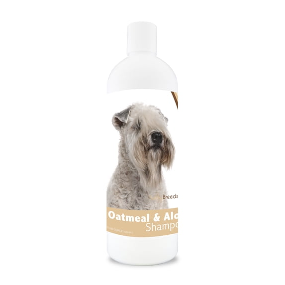 Healthy Breeds Soft Coated Wheaten Terrier Oatmeal Dog Shampoo with Aloe 16 oz