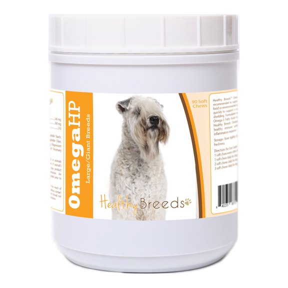Healthy Breeds Soft Coated Wheaten Terrier Omega HP Fatty Acid Skin and Coat Support Soft Chews