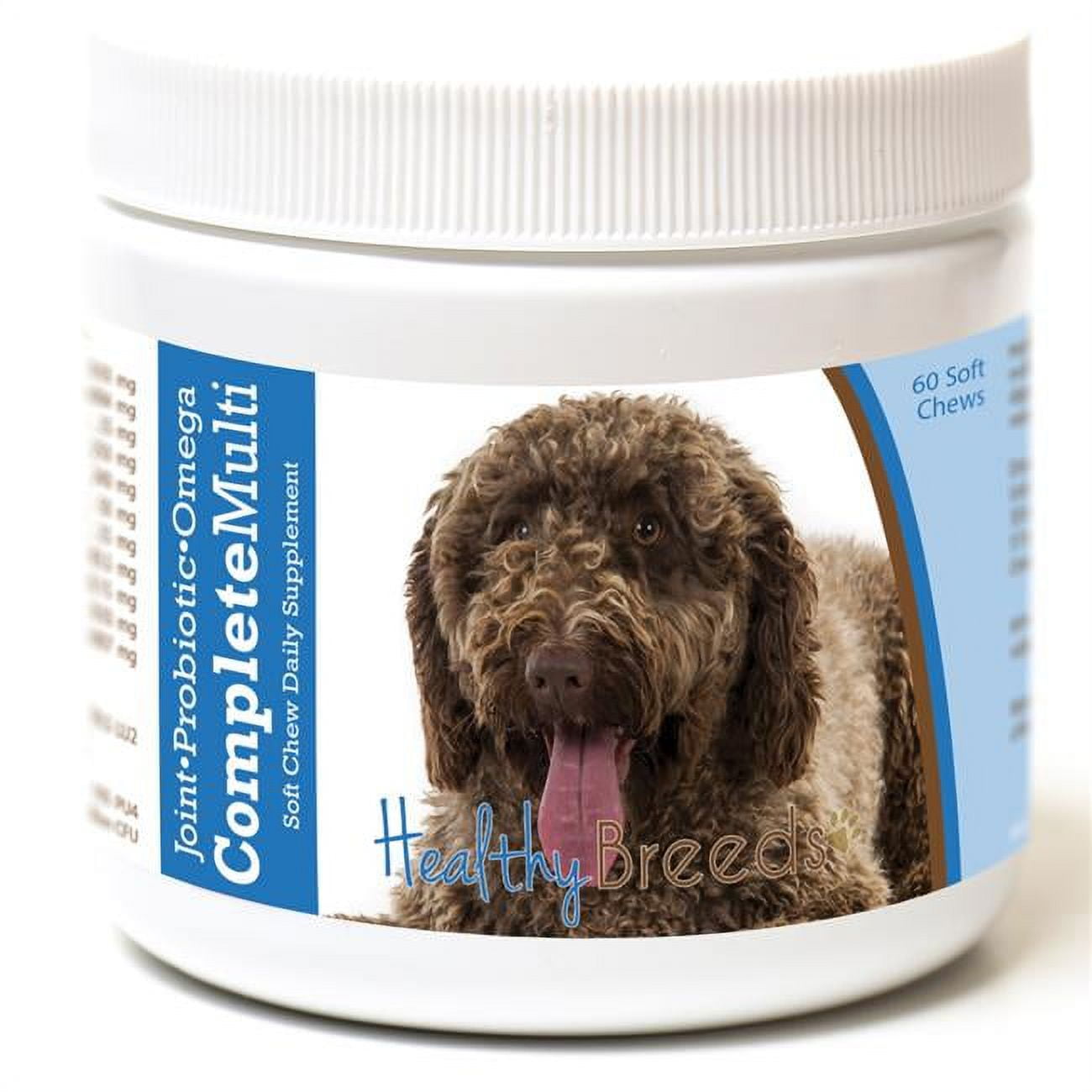 Healthy Breeds 192959009156 Spanish Water Dog all in one Multivitamin Soft Chew - 60 Count