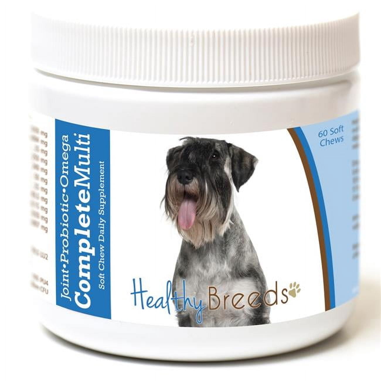 Healthy Breeds  Standard Schnauzer all in one Multivitamin Soft Chew - 60 Count