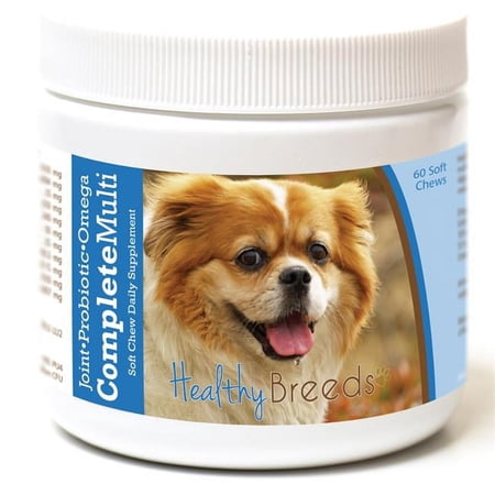 Healthy Breeds 192959009217 Tibetan Spaniel all in one Multivitamin Soft Chew - 60 Count