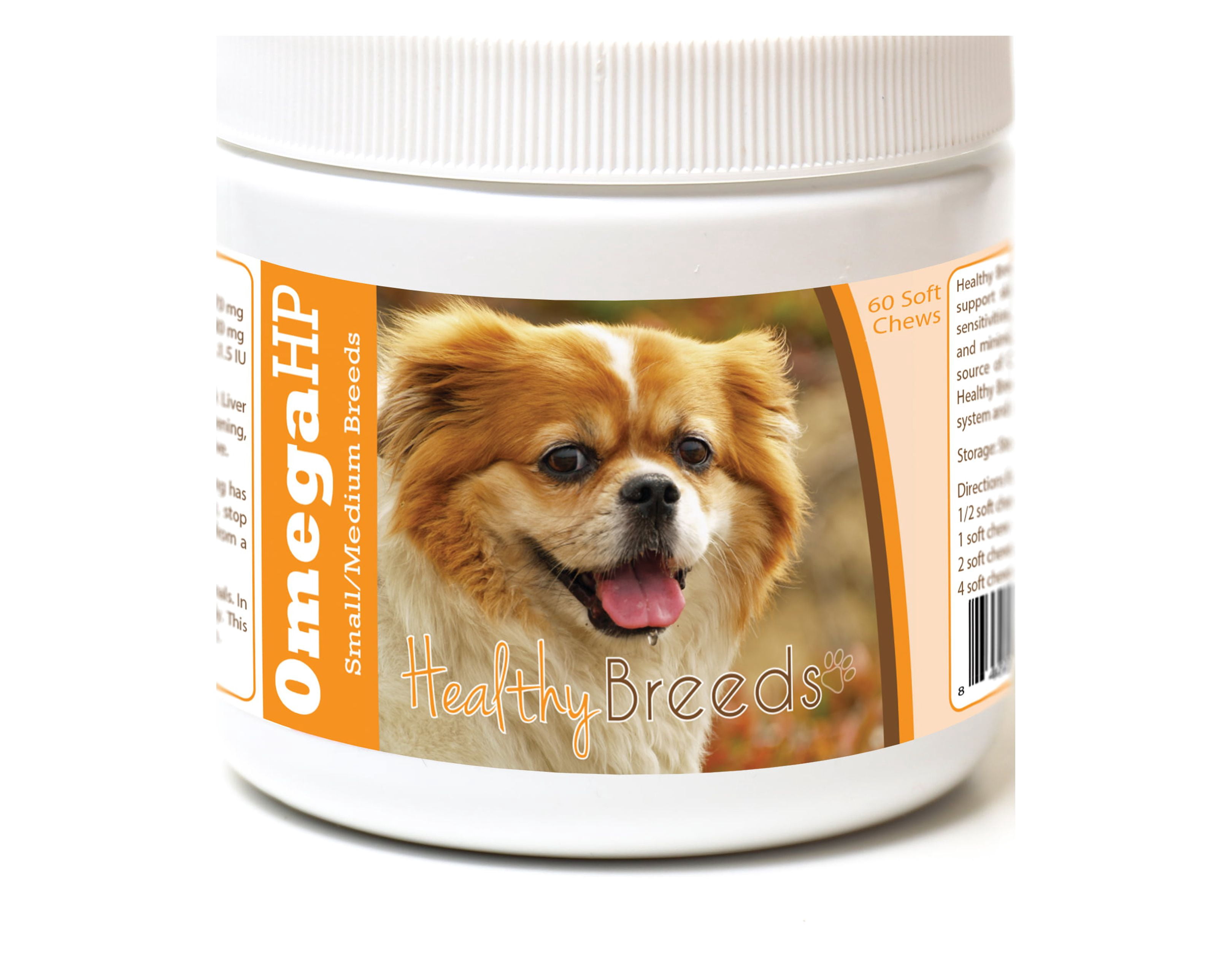 Healthy Breeds Tibetan Spaniel Omega HP Fatty Acid Skin and Coat Support Soft Chews