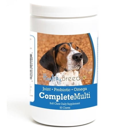 Healthy Breeds Treeing Walker Coonhound All in One Multivitamin Soft Chew 90 Count