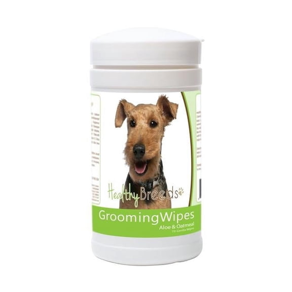 Healthy Breeds Welsh Terrier Grooming Wipes 70 Count