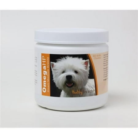 Healthy Breeds West Highland White Terrier Omega HP Fatty Acid Skin and Coat Support Soft Chews