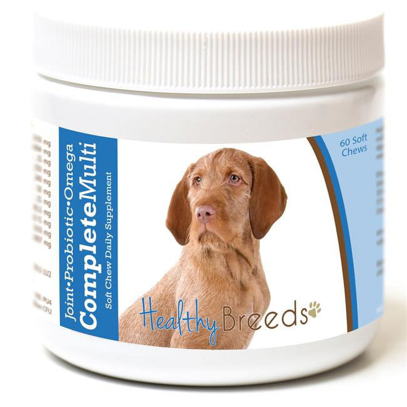 Healthy Breeds 192959009323 Wirehaired Vizsla all in one Multivitamin Soft Chew - 60 Count