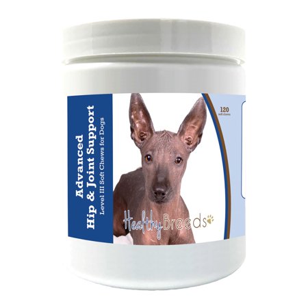 Healthy Breeds Xoloitzcuintli Advanced Hip & Joint Support Level III Soft Chews for Dogs 120 Count