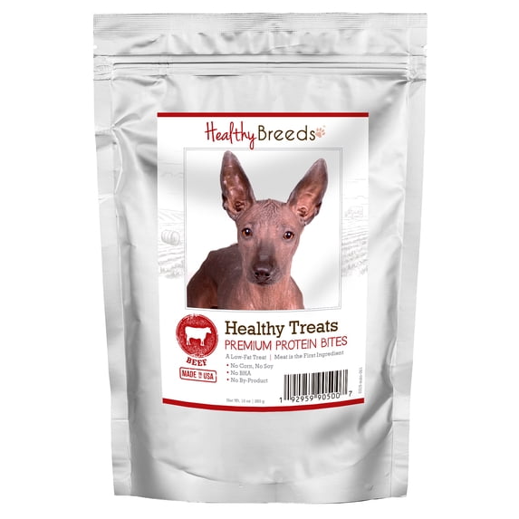 Healthy Breeds Xoloitzcuintli Healthy Treats Premium Protein Bites Beef 10 oz
