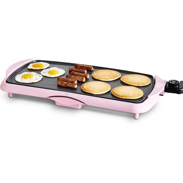 Healthy Ceramic Nonstick, Extra Large 20" Electric Griddle for Pancakes Eggs Burgers and More