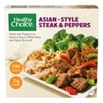 thumbnail image 1 of Healthy Choice Asian-Style Steak & Peppers, High Protein Frozen Meal, 11 oz., 1 of 8