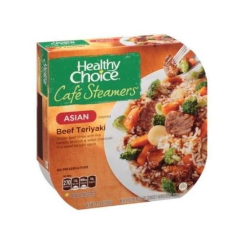 Healthy Choice Cafe Steamers Asian Inspired Beef Teriyaki (frozen), 9.5
