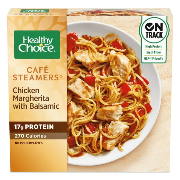 Healthy Choice Caf Steamers Chicken Margherita With Balsamic, Frozen Meal, 9.5 oz. Bowl
