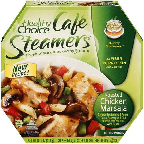 Healthy Choice Cafe Steamers Roasted Chicken Marsala, 10.4 oz
