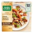 thumbnail image 1 of Healthy Choice Café Steamers Sweet Sesame Chicken, High Protein Frozen Meal, 9.75 oz. Bowl, 1 of 9