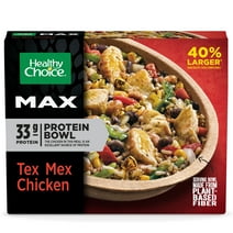 Healthy Choice MAX Protein Bowl Tex Mex Chicken Frozen Meal, 14 oz Bowl (Frozen)