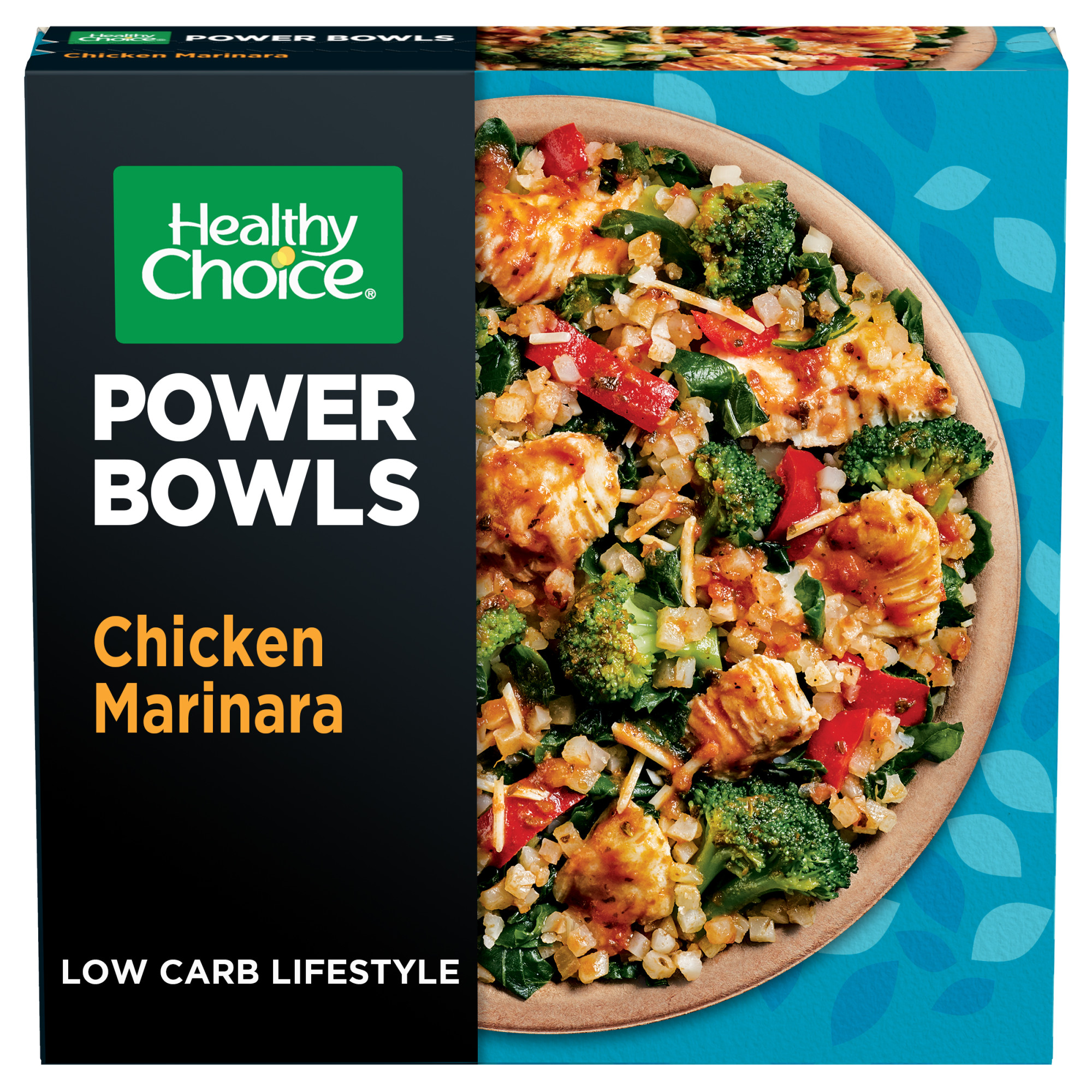 Healthy Choice Power Bowls Chicken Marinara, Frozen Meal, 9.25 oz Bowl (Frozen) - image 1 of 8
