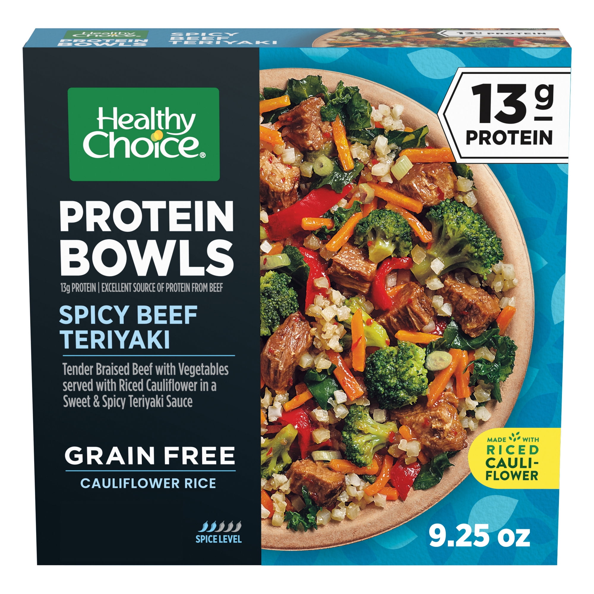 Healthy Choice Protein Bowls Spicy Beef Teriyaki, 13g Protein