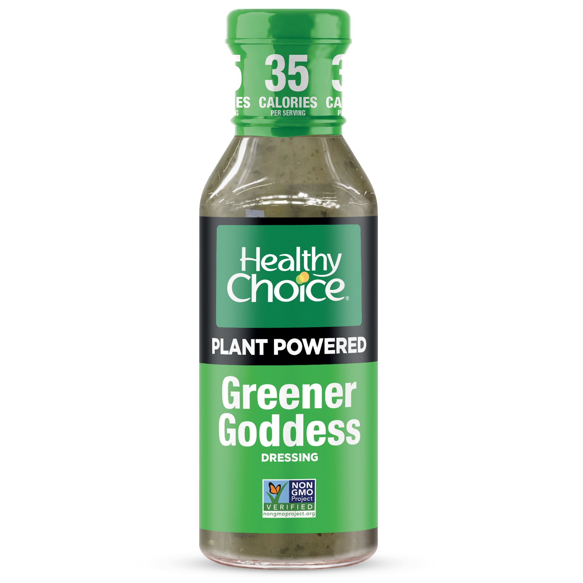 Healthy Choice Power Dressing Plant-Based Salad Dressing, Greener Goddess, 12 oz.