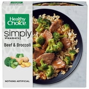Healthy Choice Simply Steamers Beef & Broccoli, Frozen Meal, 10 oz (Frozen)