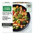 thumbnail image 1 of Healthy Choice Simply Steamers Chicken & Vegetable Stir Fry, High Protein Frozen Meal, 9.25 oz. Bowl, 1 of 9