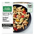 thumbnail image 1 of Healthy Choice Simply Steamers Grilled Basil Chicken, High Protein Frozen Meal, 9.9 oz. Bowl, 1 of 9
