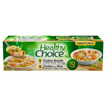 Healthy Choice Soup Variety Pack - 10/15oz cans