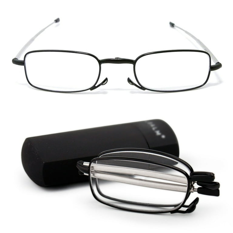 Healthy Compact Folding Frame Reading Glasses Rotation 1.5 NEW 2.0 V8I8