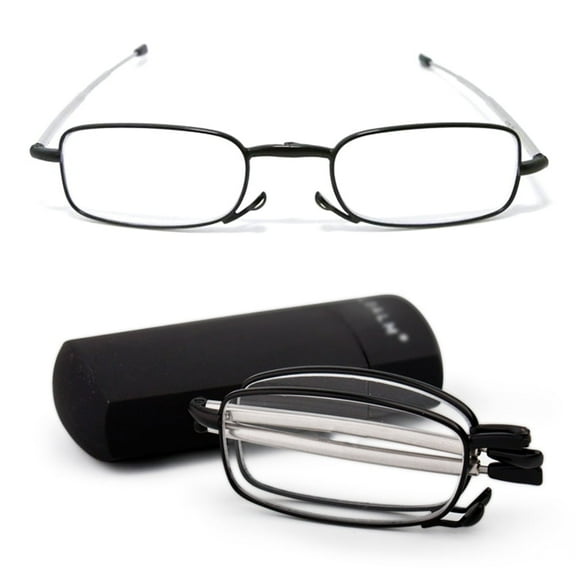 Healthy Compact Folding Frame Reading Glasses Rotation + +2.0 Eyeglass +1.5 M9B5