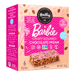 Healthy Crunch Barbie Crispy Squares Chocolate Dream - 6 Count Bars