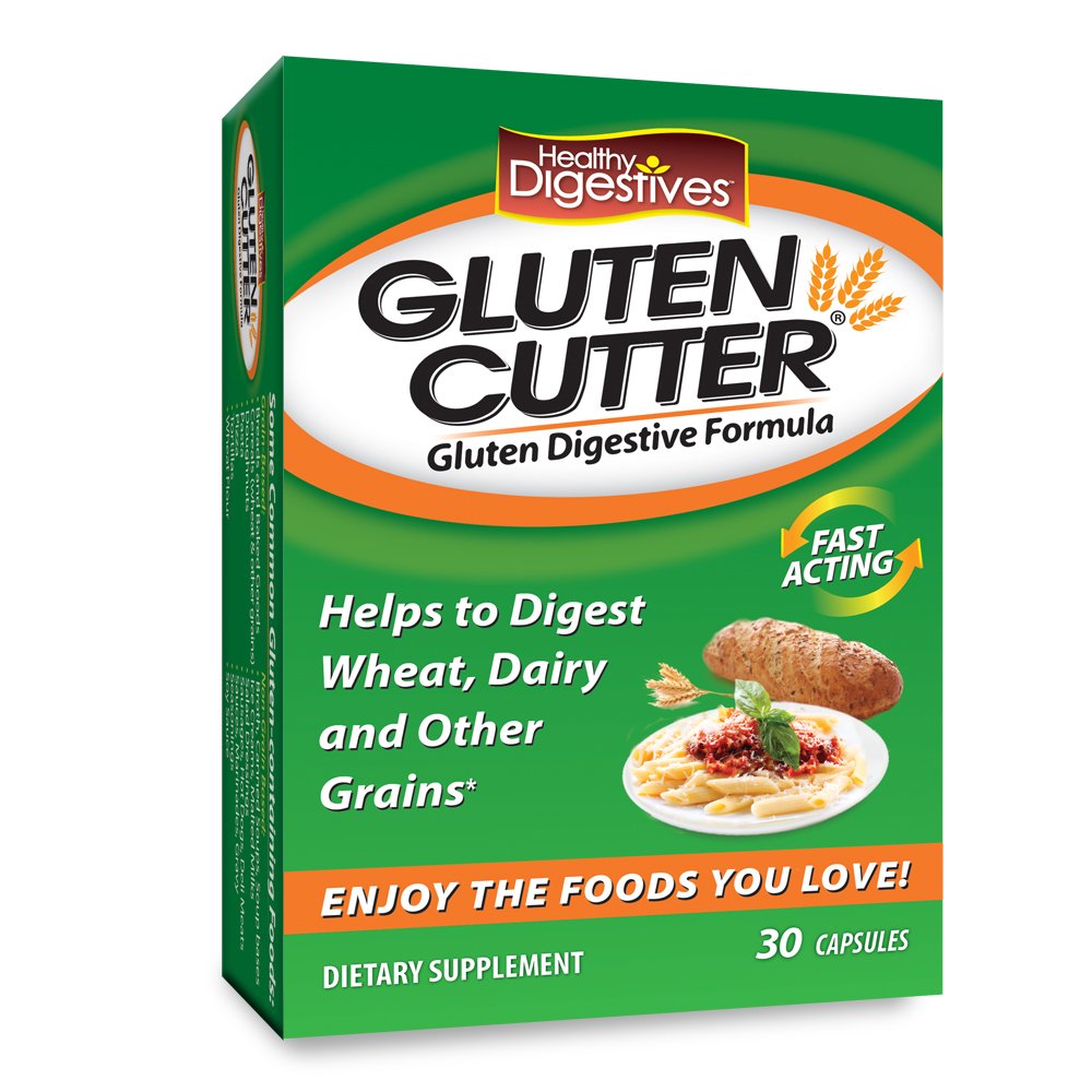 Healthy Digestives Gluten Cutter Enzyme Formula Helps Improve your