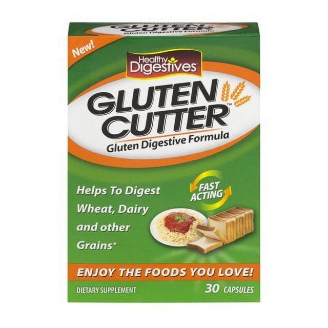 Healthy Digestives Gluten Cutter Enzyme Formula Helps Improve Your