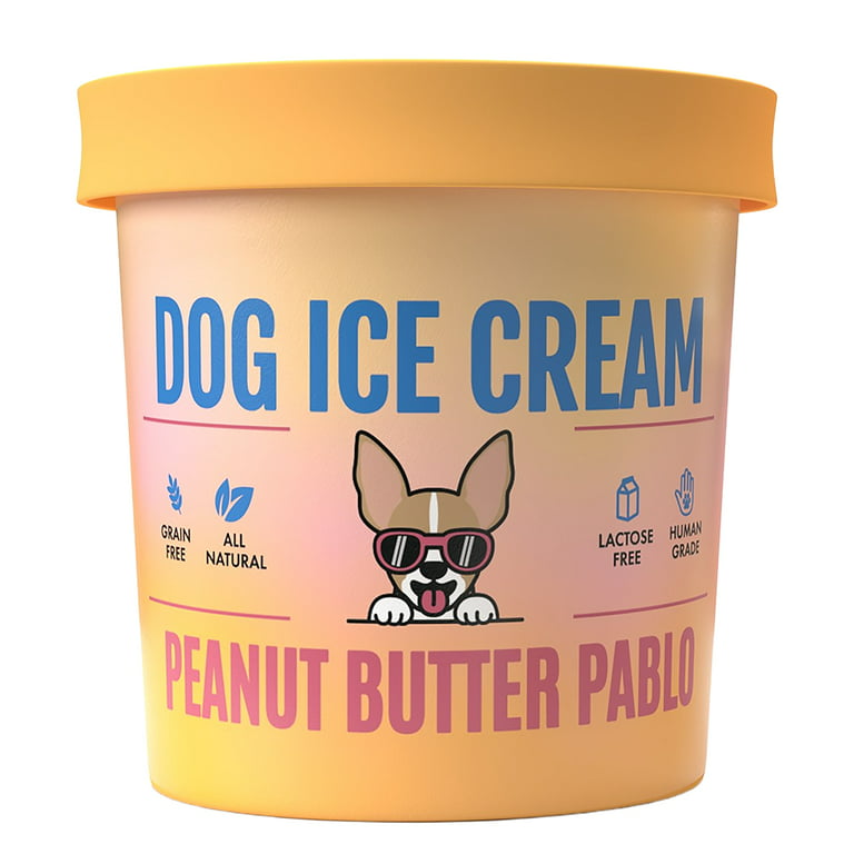Dog-O's Ice Cream Banana & Peanut Butter Frozen Dog Treat / 3 oz