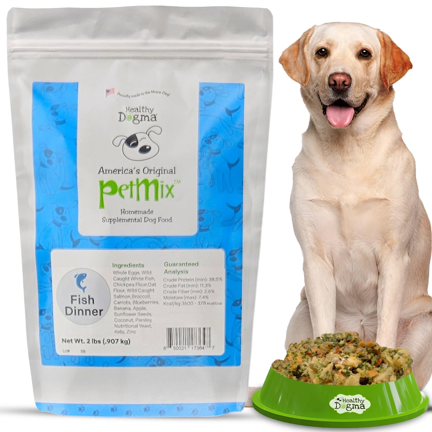 Healthy Dogma - Fish Dinner PetMix | Dehydrated Dog Food with Wild ...