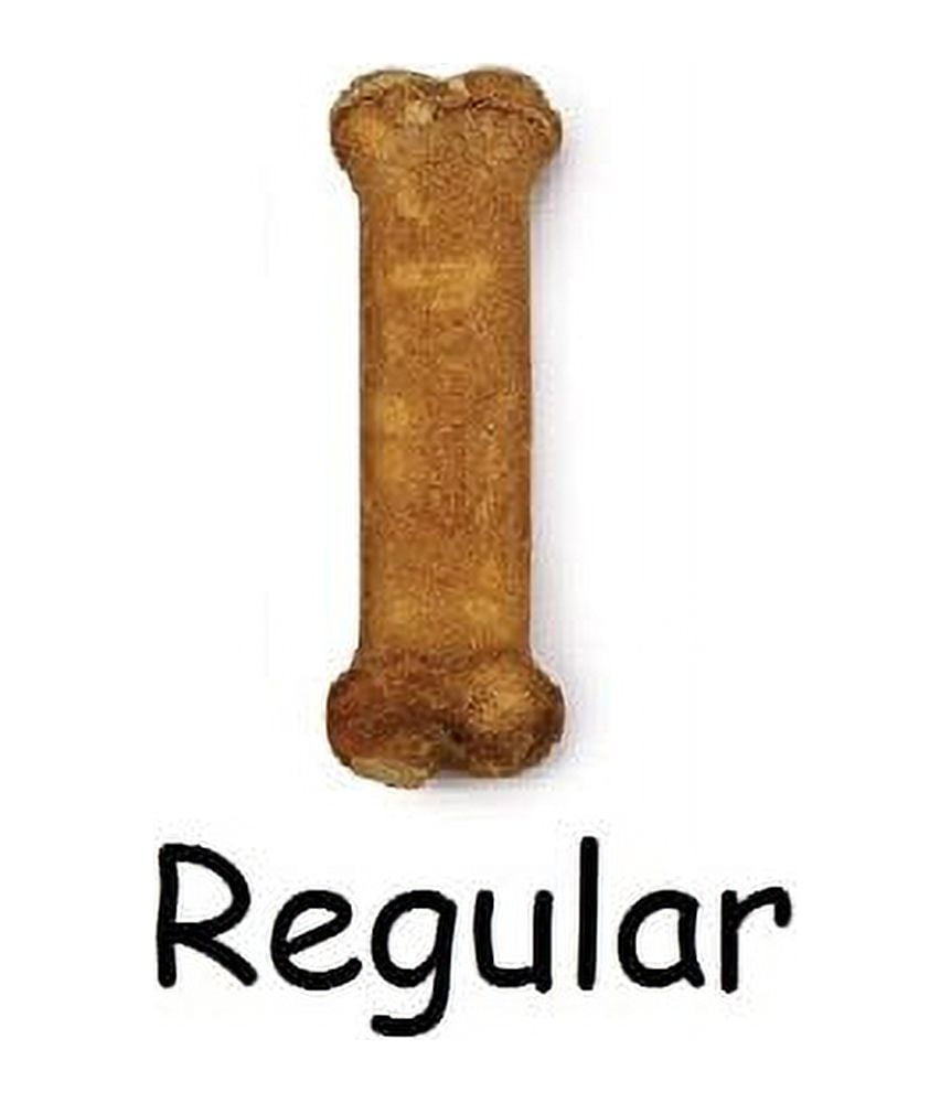 Healthy Edibles for Dogs Nylabone Digestible Bacon Flavored Dog Treats for Less!(10 Pack of Nylabones Bacon - Regular)