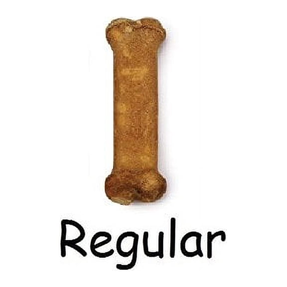 Healthy Edibles for Dogs Nylabone Digestible Bacon Flavored Dog Treats for Less!(25 Pack of Nylabones Bacon - Regular)